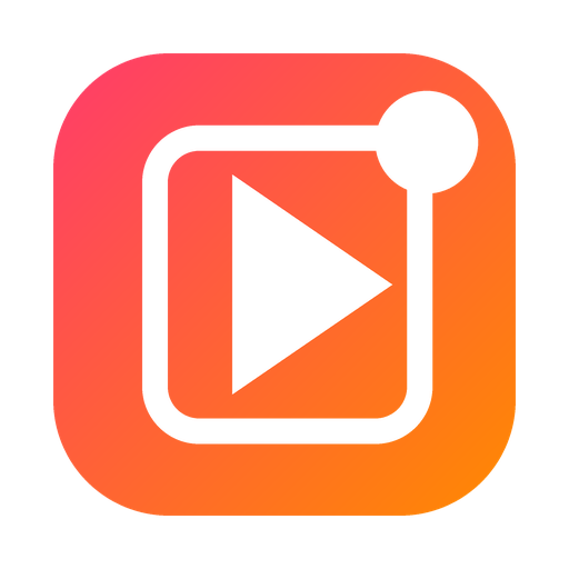 播放标志，短剧网站 Logo 图标